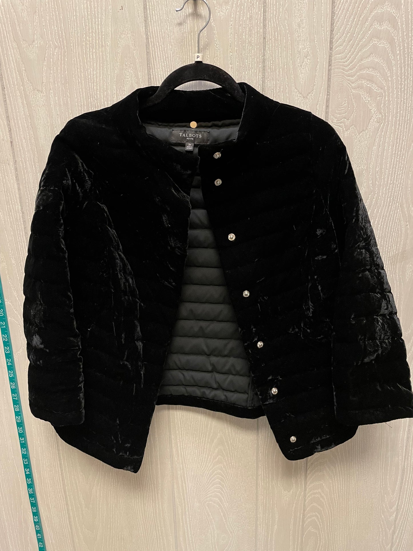 Jacket Other By Talbots In Black, Size: Xs