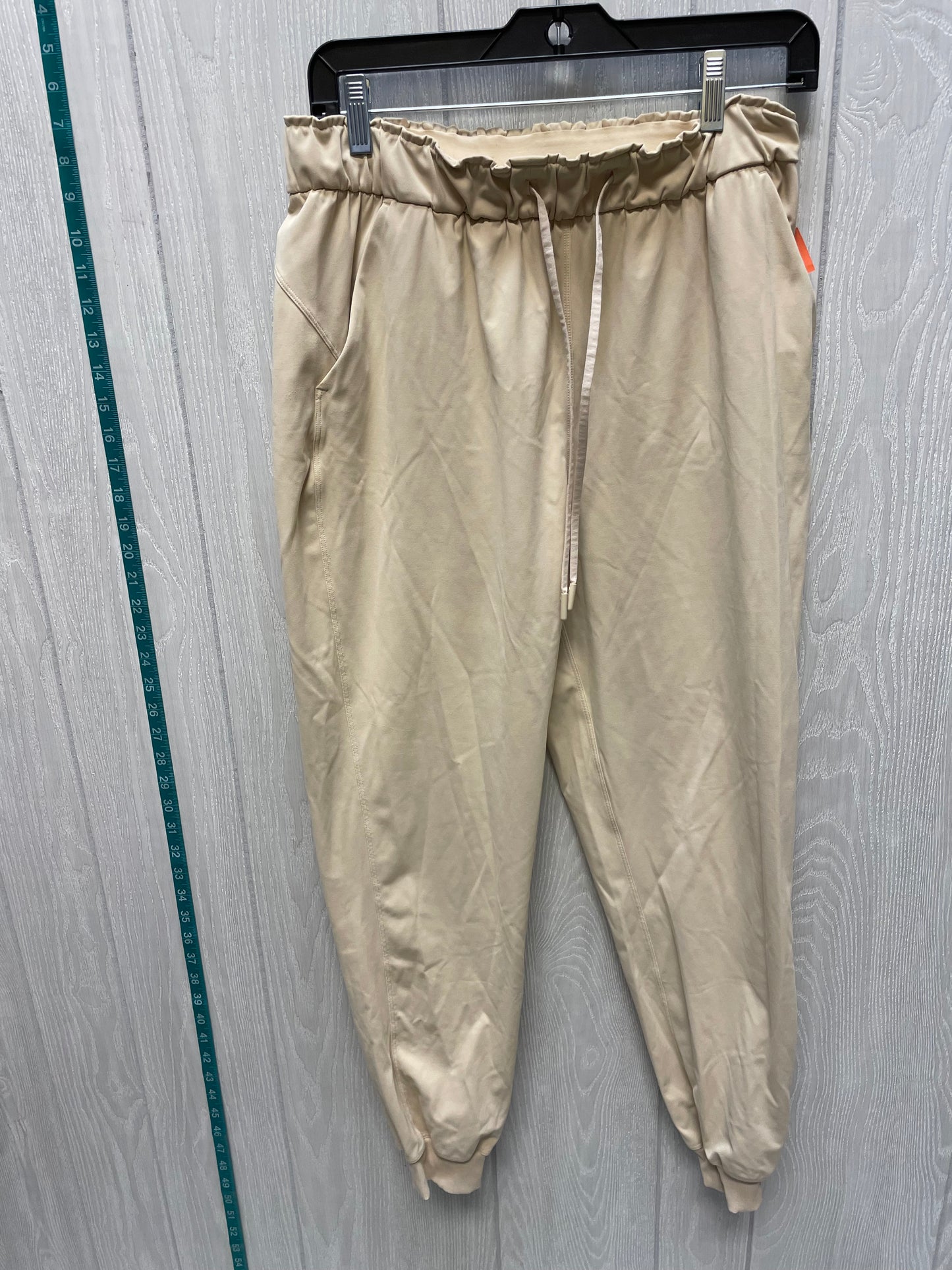 Athletic Pants By Lululemon In Tan, Size: M