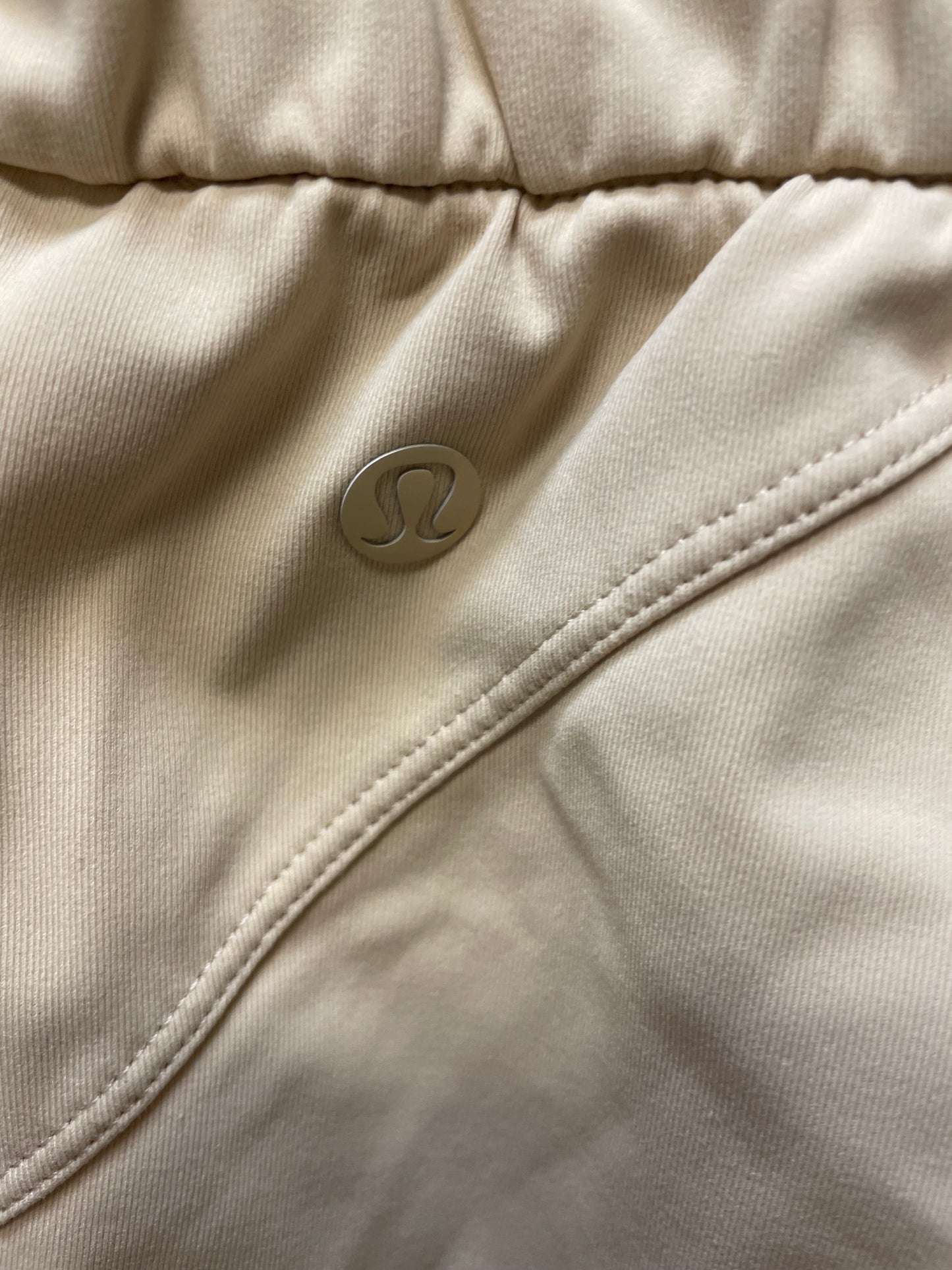 Athletic Pants By Lululemon In Tan, Size: M