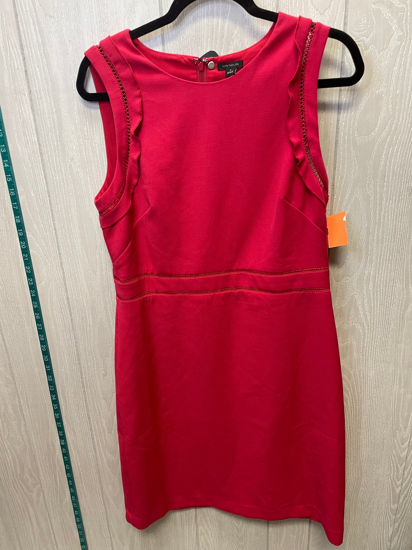 Dress Work By Ann Taylor In Red, Size: M