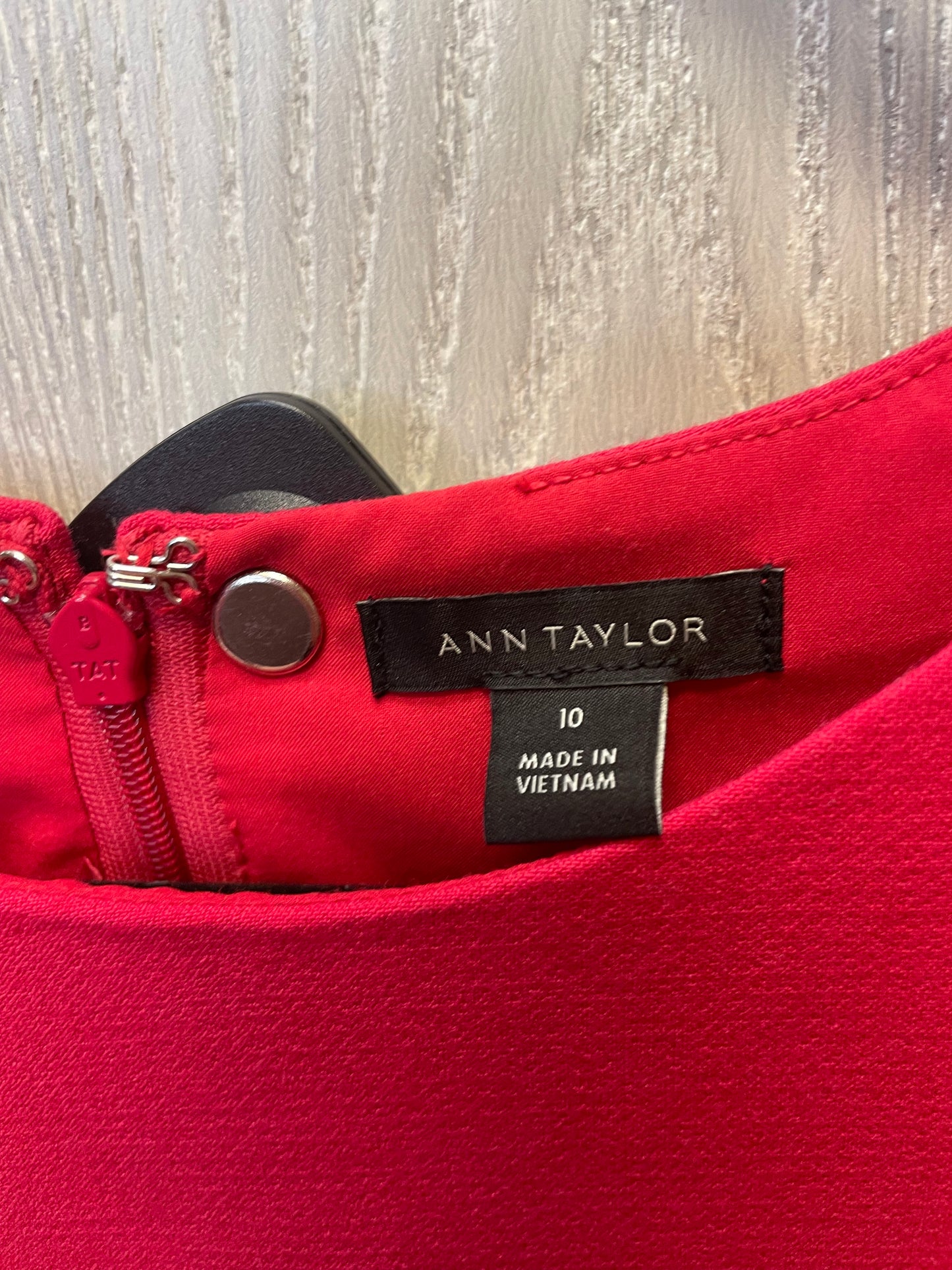 Dress Work By Ann Taylor In Red, Size: M