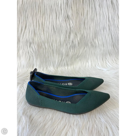 Shoes Flats By Rothys In Green, Size: 6