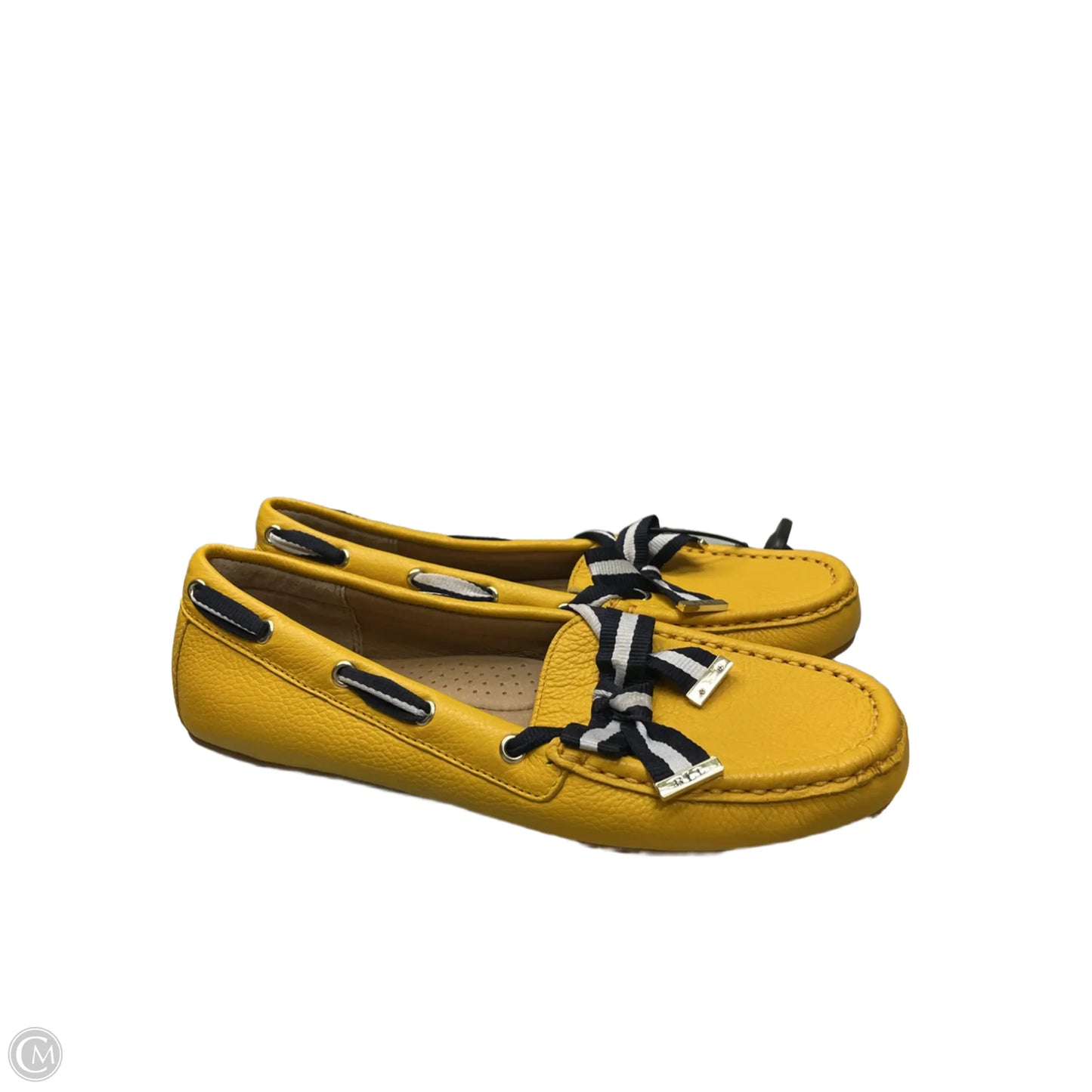 Shoes Flats By Lauren By Ralph Lauren In Yellow, Size: 7.5