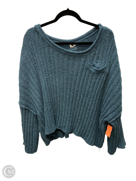 Sweater By Pol In Teal, Size: L
