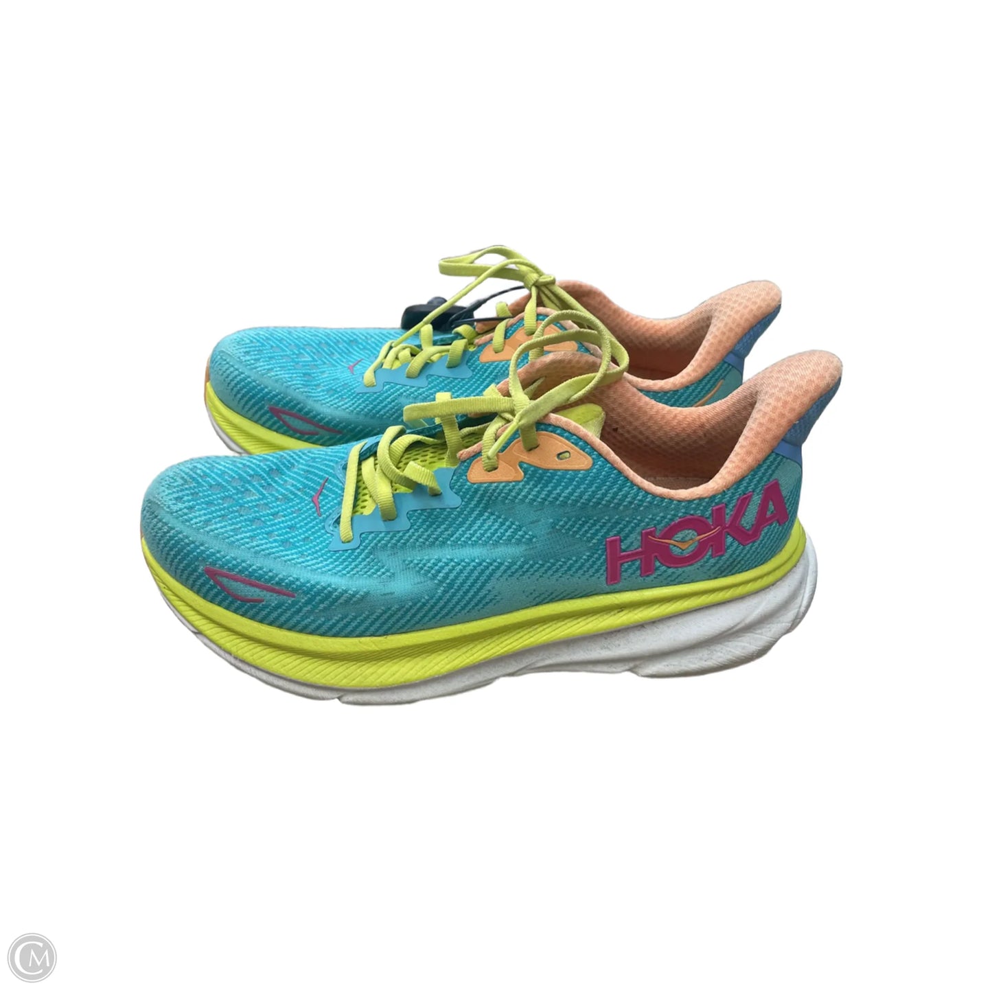 Shoes Athletic By Hoka In Multi-colored, Size: 9