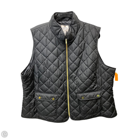 Vest Puffer & Quilted By St Johns Bay In Black, Size: 3x