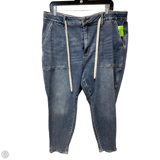 Jeans Jeggings By Judy Blue In Blue Denim, Size: 20