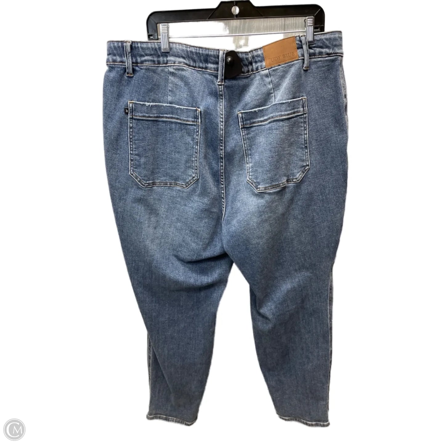 Jeans Jeggings By Judy Blue In Blue Denim, Size: 20