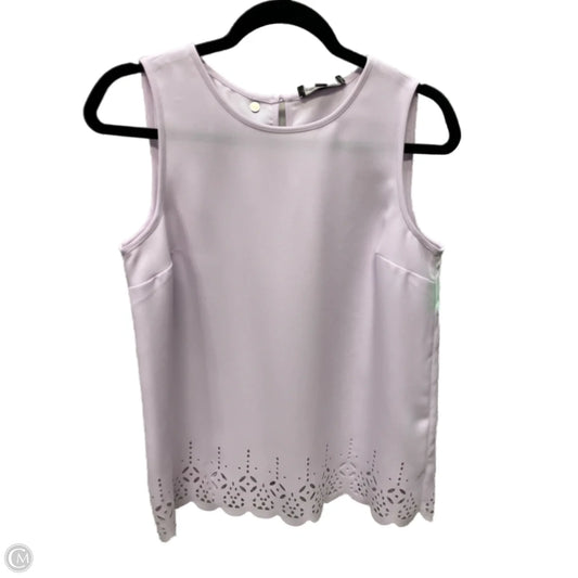 Blouse Sleeveless By Banana Republic In Purple, Size: S