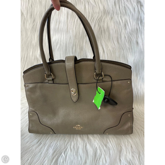 Handbag Designer By Coach, Size: Medium