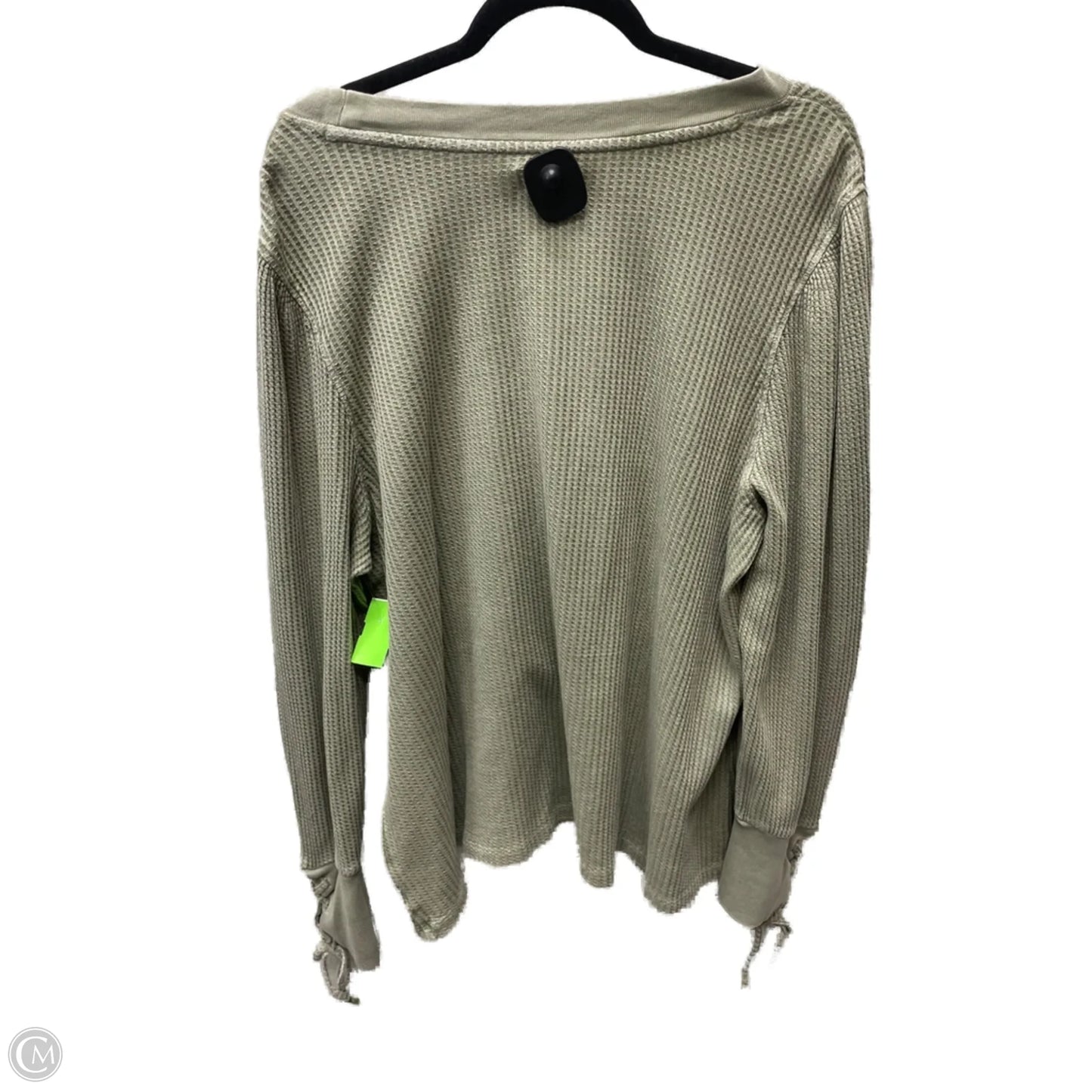 Top Long Sleeve By True Craft In Green, Size: 2x