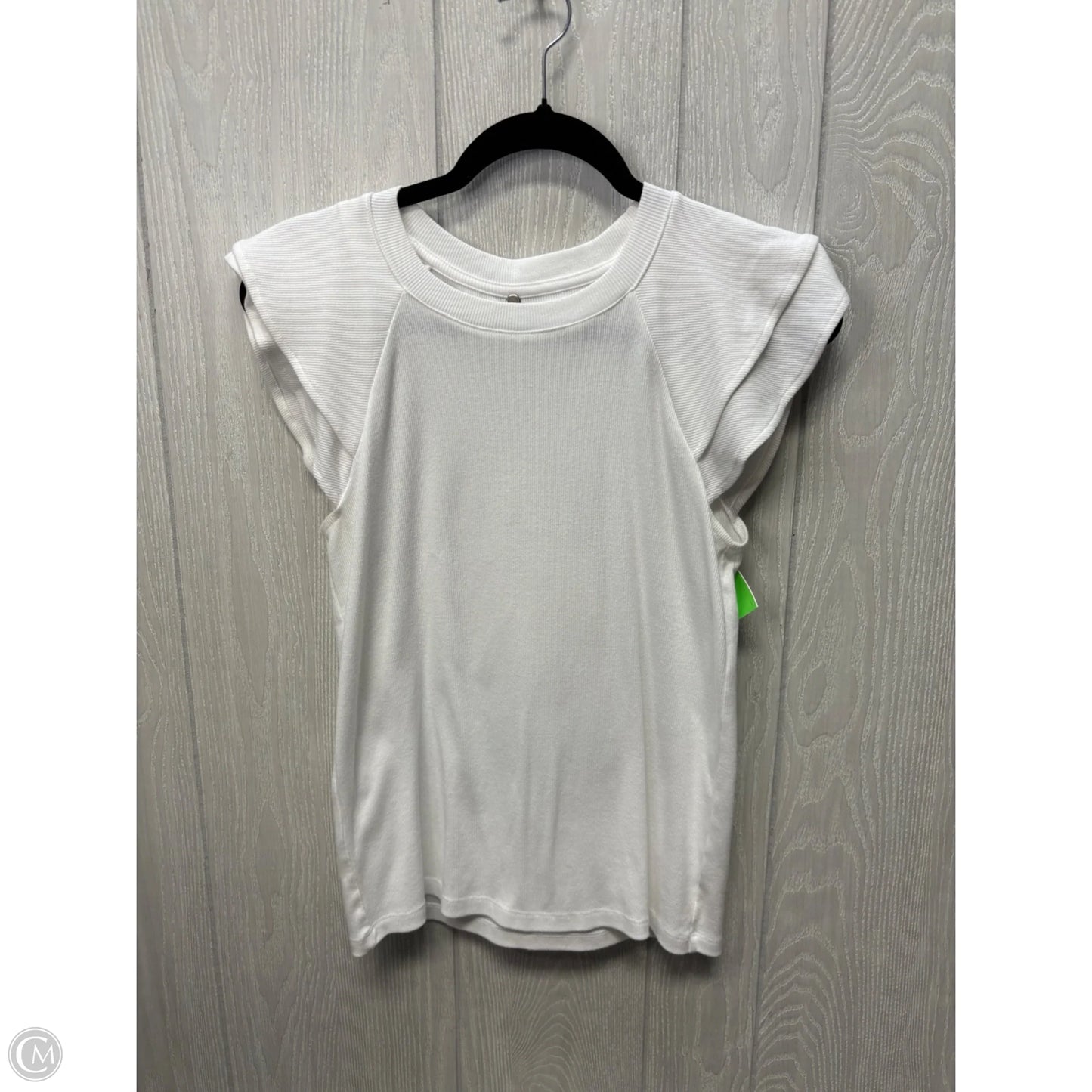 Top Short Sleeve By Gap In White, Size: Xs