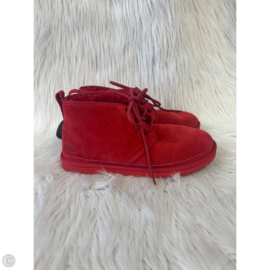 Shoes Designer By Ugg In Red, Size: 10