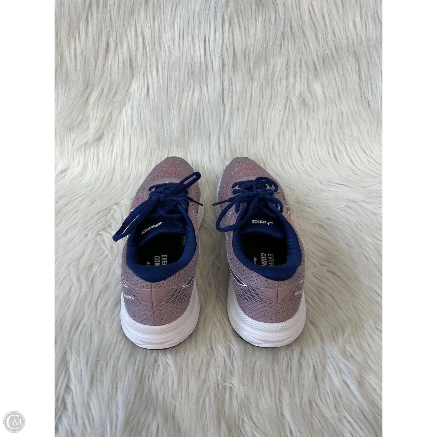 Shoes Athletic By Asics In Blue & Purple, Size: 9.5