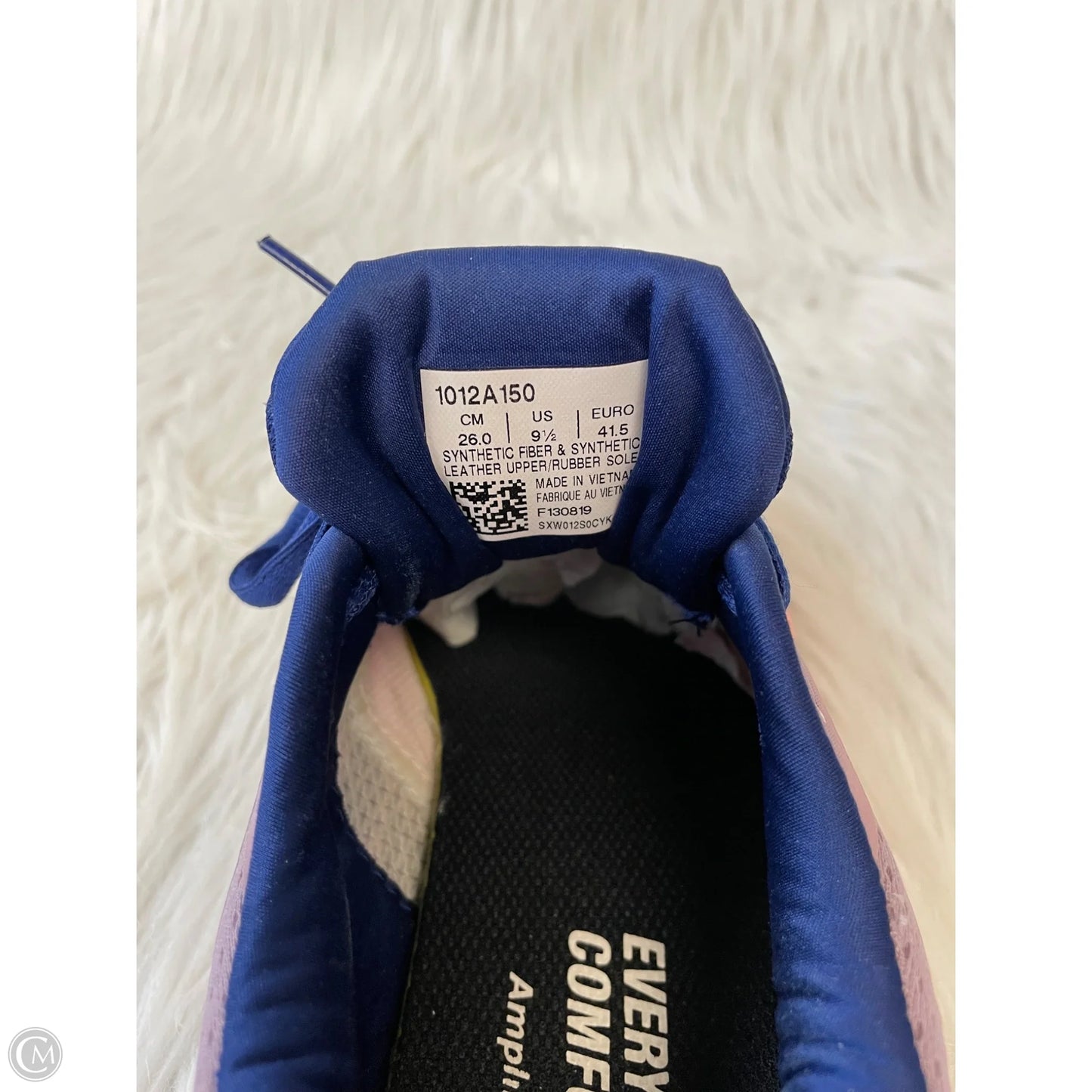 Shoes Athletic By Asics In Blue & Purple, Size: 9.5