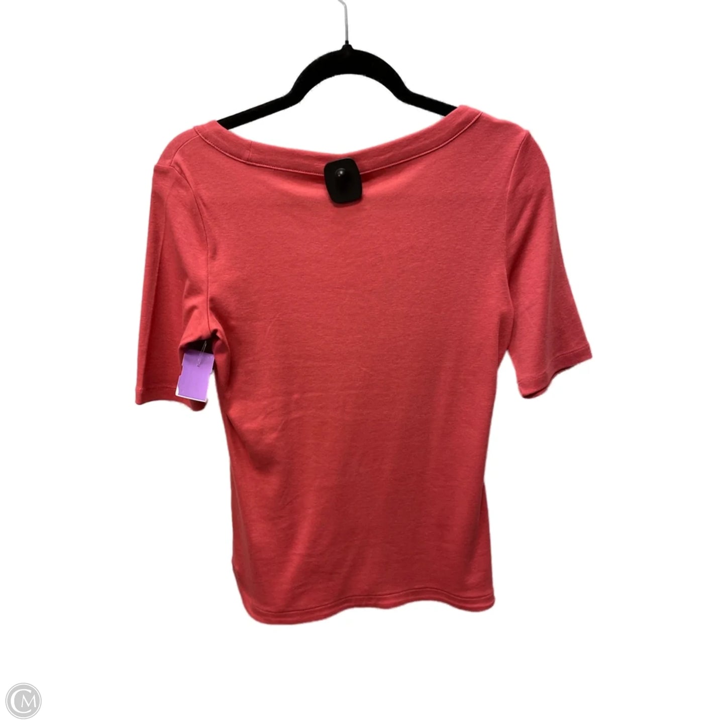 Top Short Sleeve Basic By Talbots In Pink, Size: Xl
