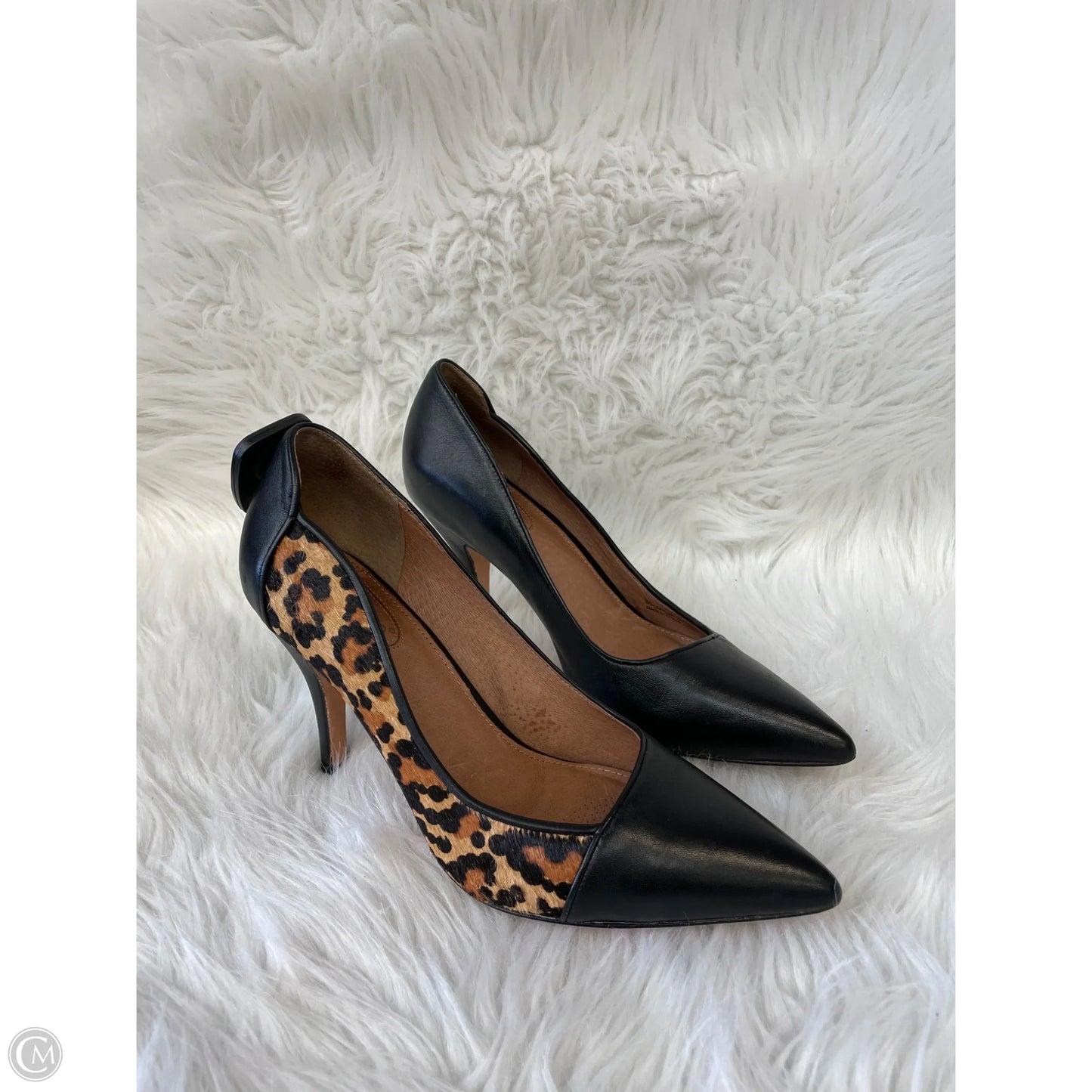 Shoes Heels Stiletto By Corso Como In Animal Print, Size: 9