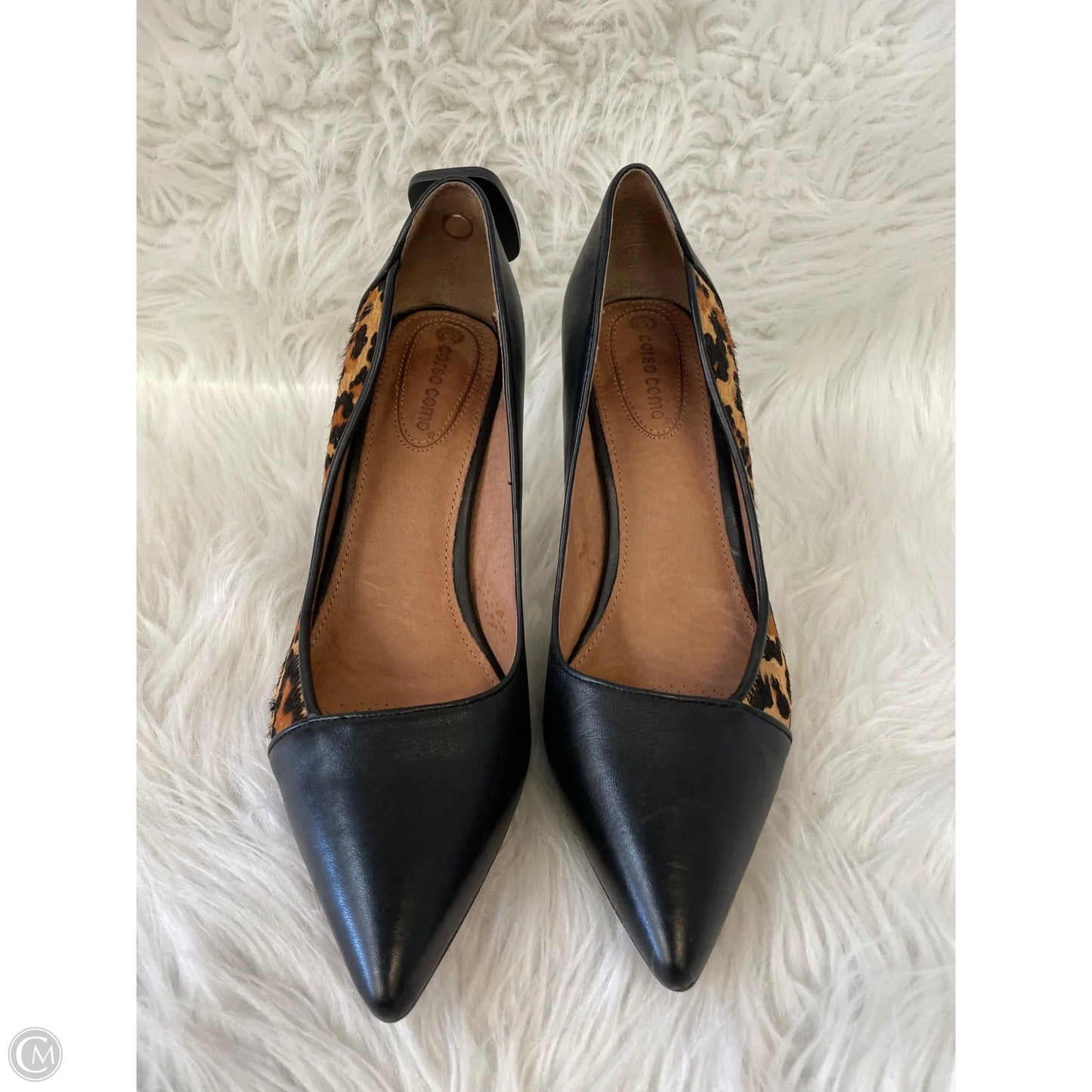 Shoes Heels Stiletto By Corso Como In Animal Print, Size: 9