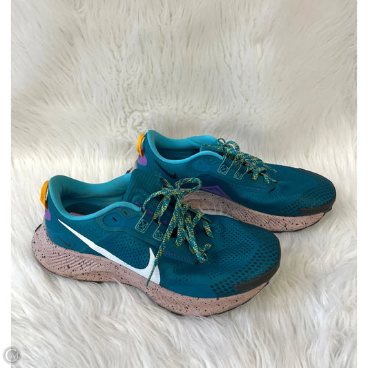 Shoes Athletic By Nike In Teal, Size: 8.5