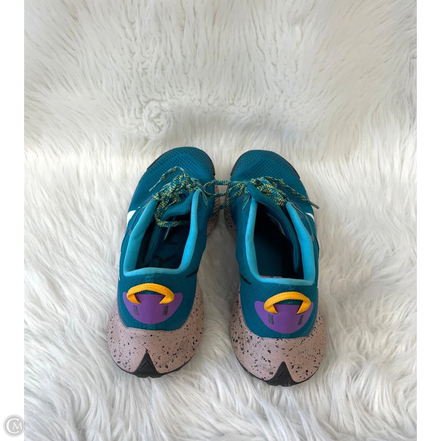 Shoes Athletic By Nike In Teal, Size: 8.5