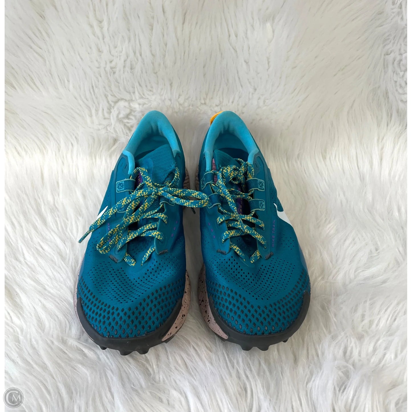 Shoes Athletic By Nike In Teal, Size: 8.5