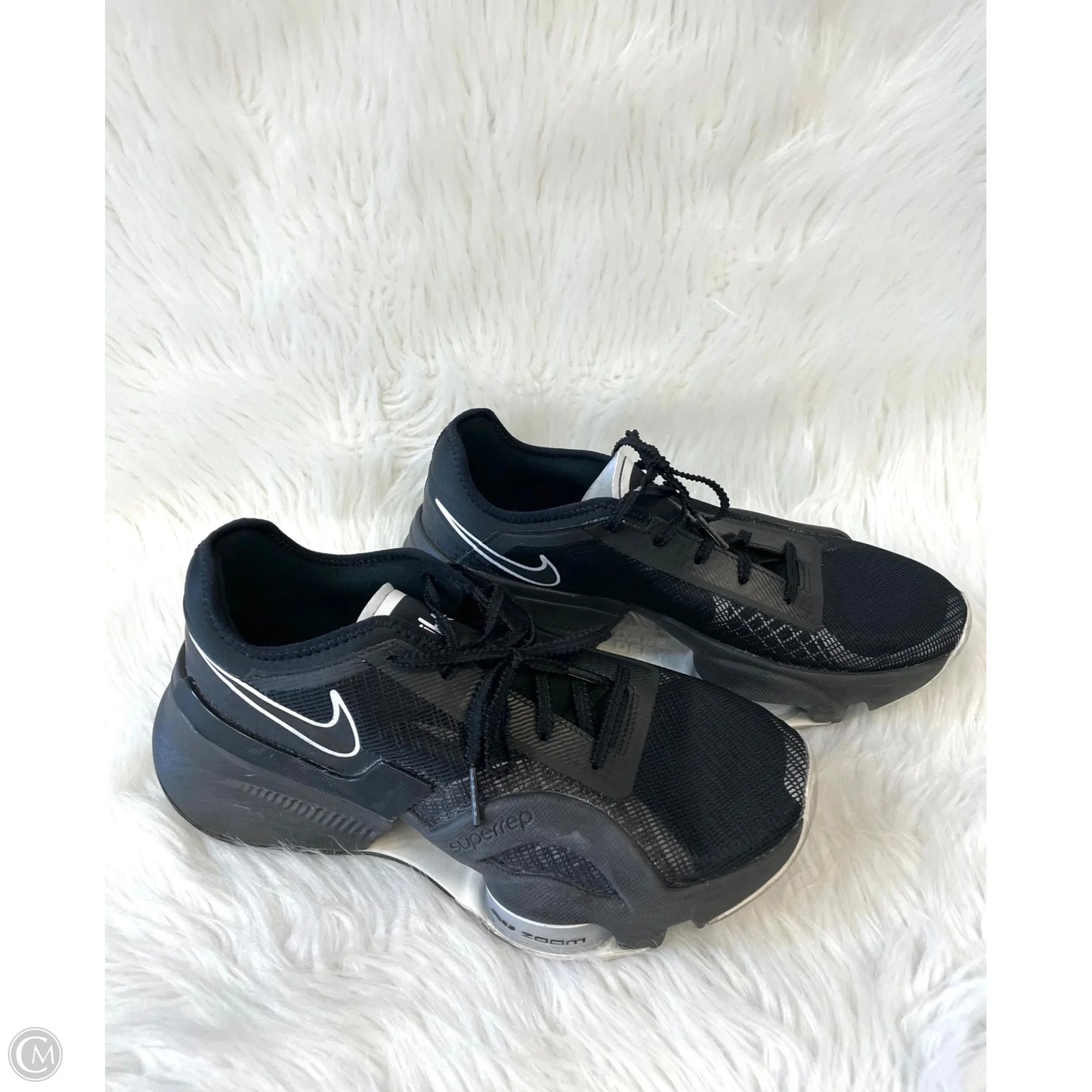 Shoes Athletic By Nike In Black & White, Size: 9