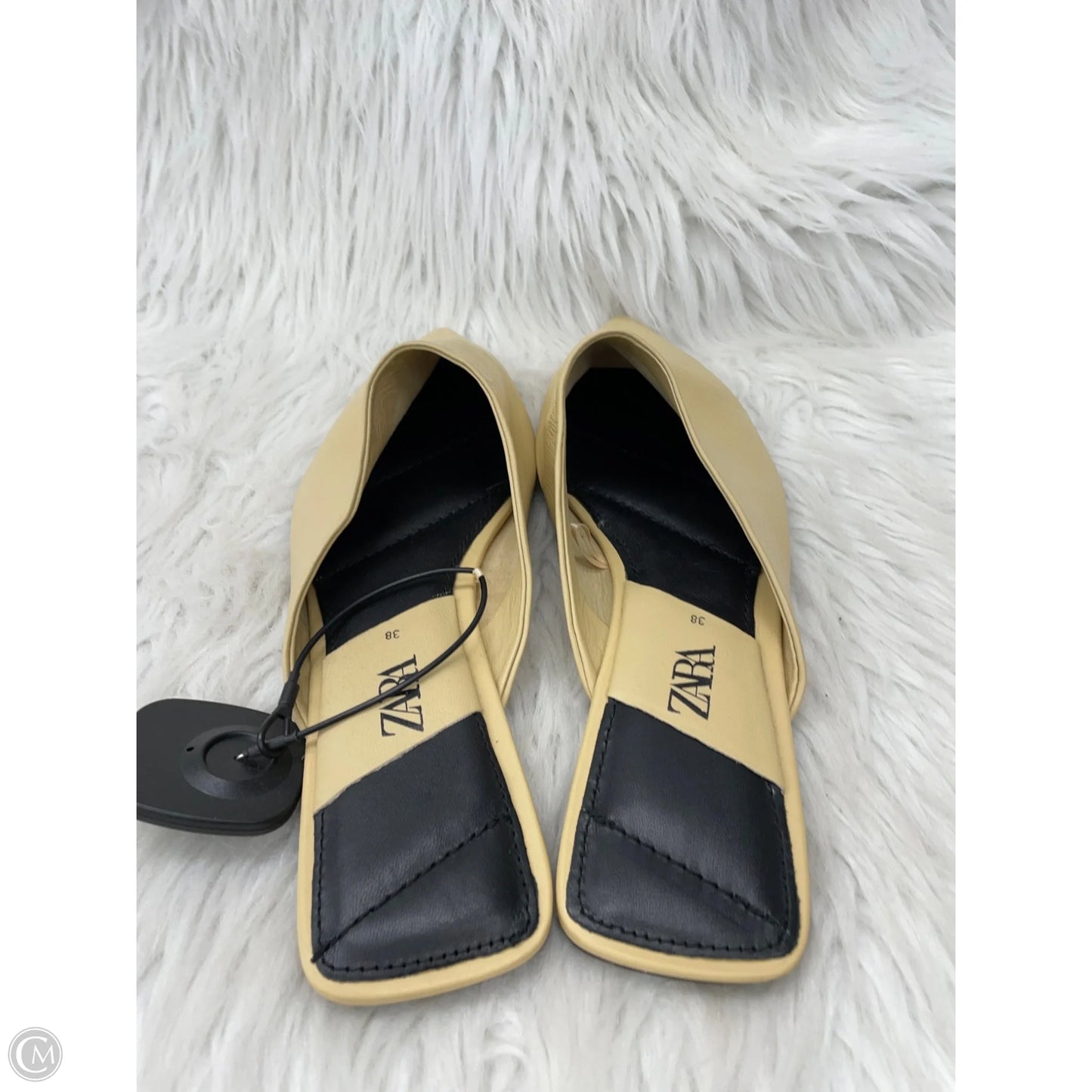 Shoes Flats By Zara In Yellow, Size: 7