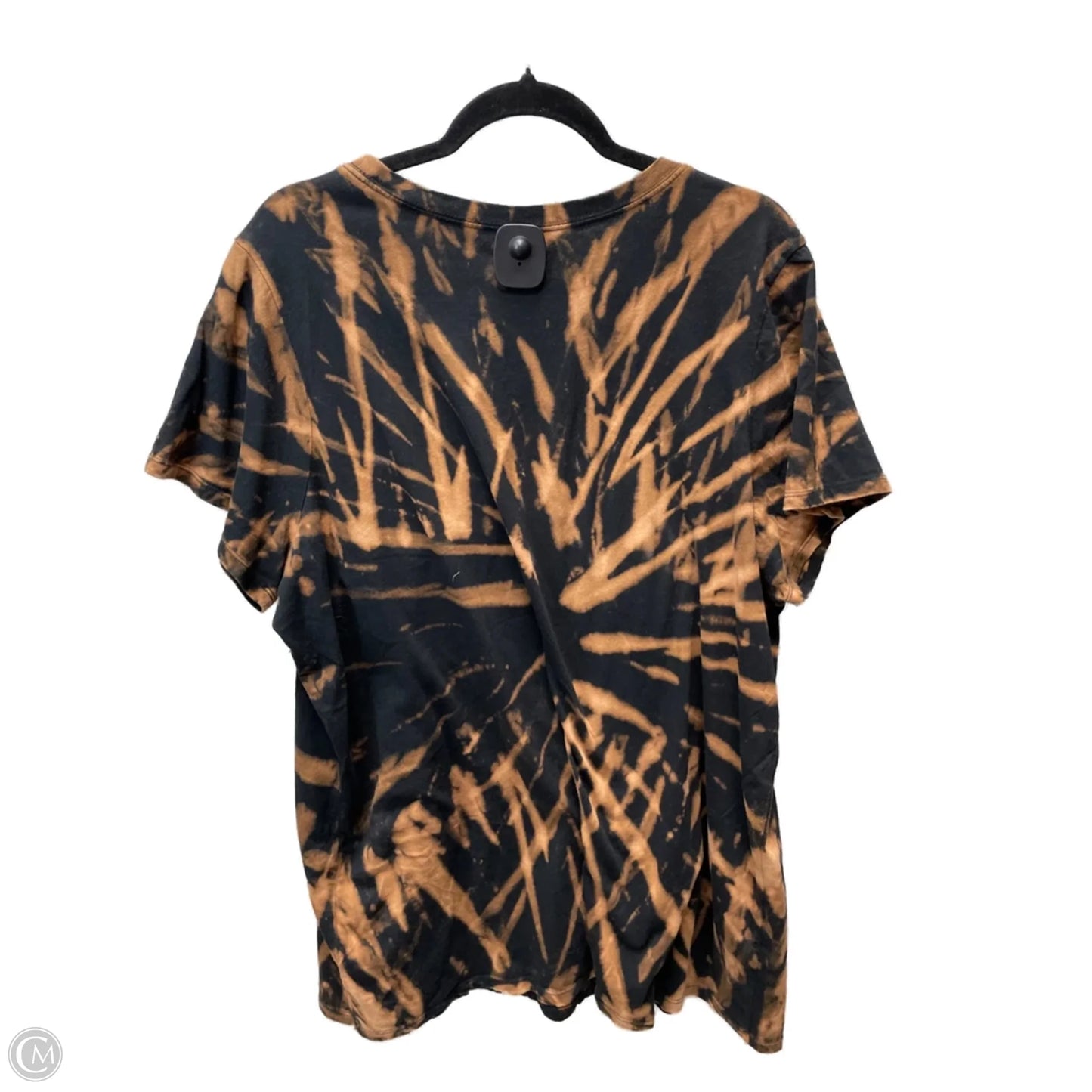 Top Short Sleeve Basic By RED HOT CHILI PEPPERS  In Tie Dye Print, Size: 3x