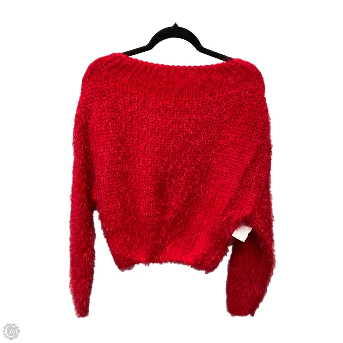 Sweater By Clothes Mentor In Red, Size: M