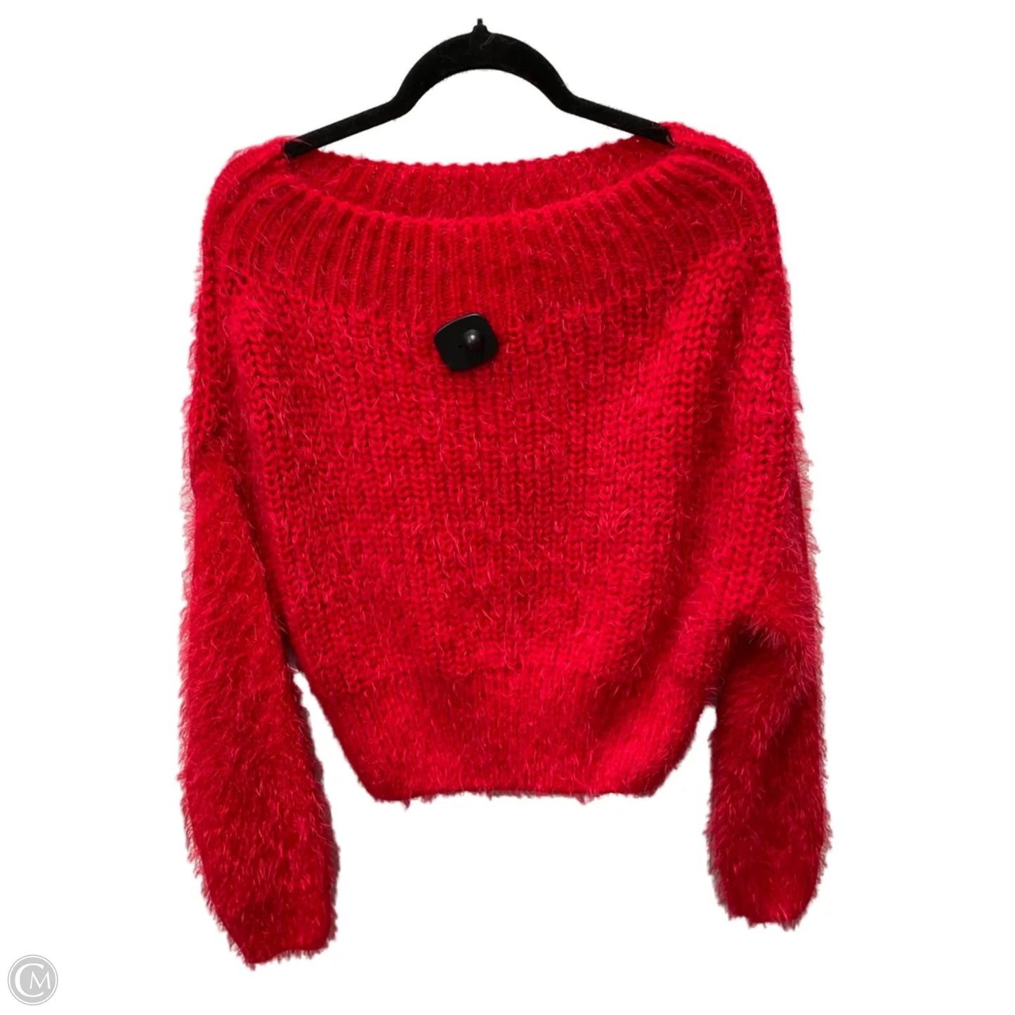Sweater By Clothes Mentor In Red, Size: M
