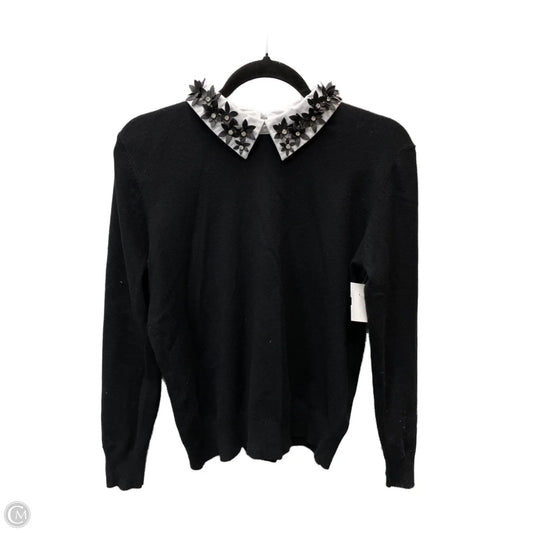 Sweater By Sioni In Black & White, Size: L