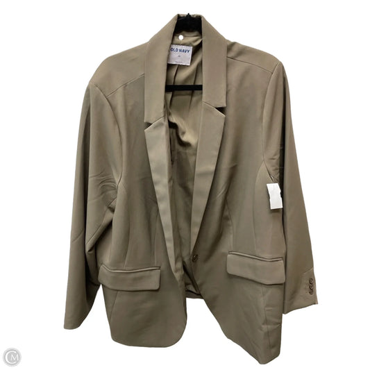 Blazer By Old Navy In Green, Size: 3x