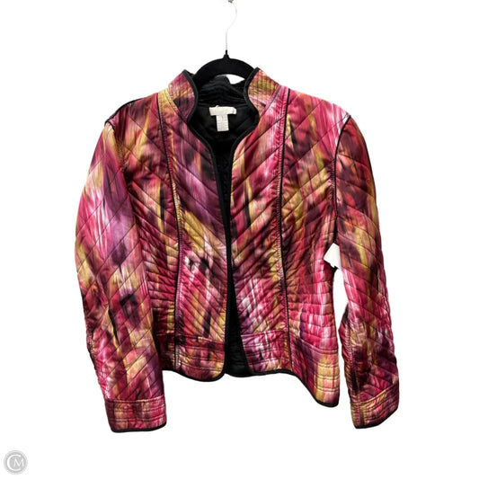 Jacket Other By Chicos In Multi-colored, Size: S