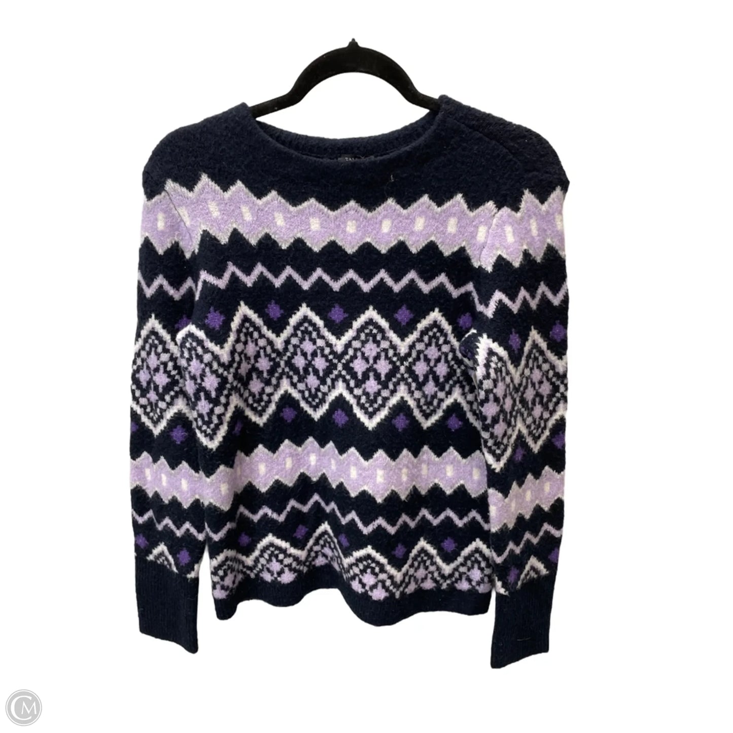 Sweater By Talbots In Geometric Pattern, Size: S