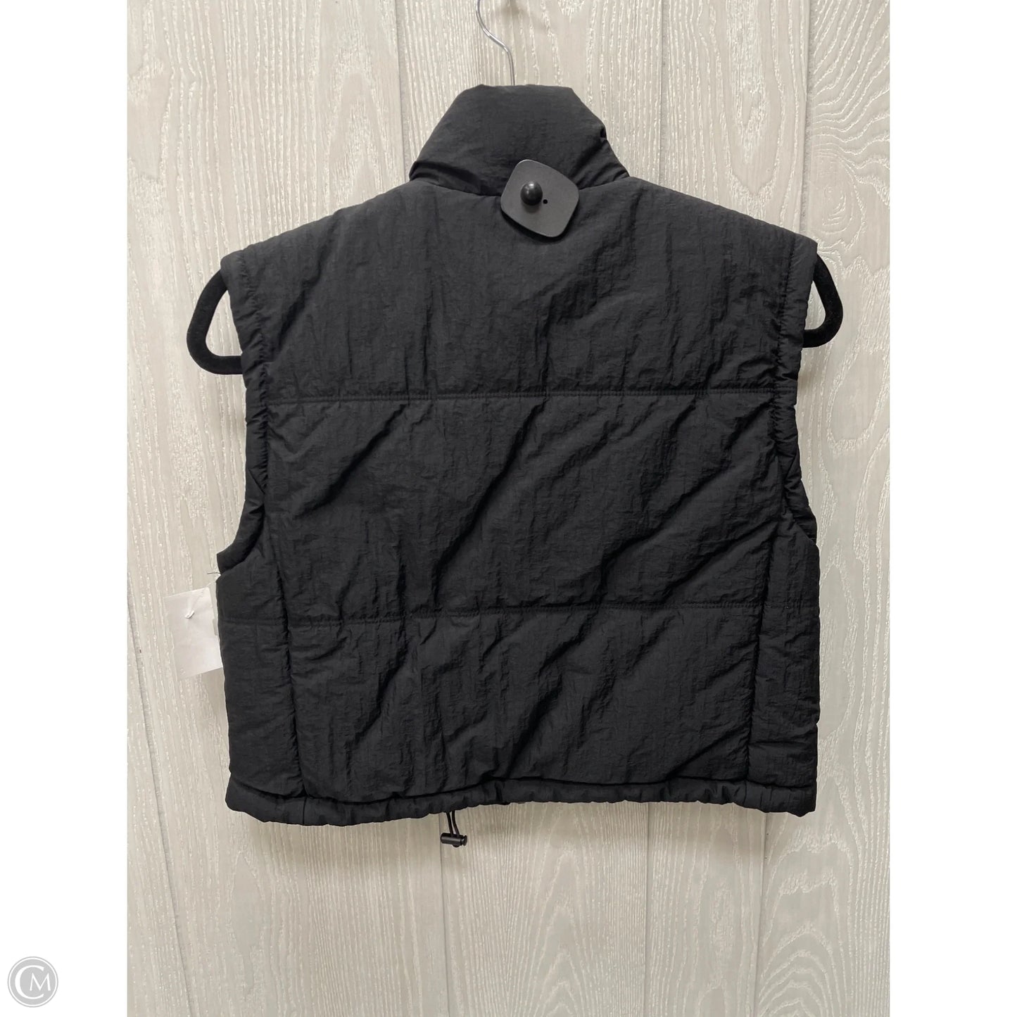 Vest Puffer & Quilted By Thread And Supply In Black, Size: Xs