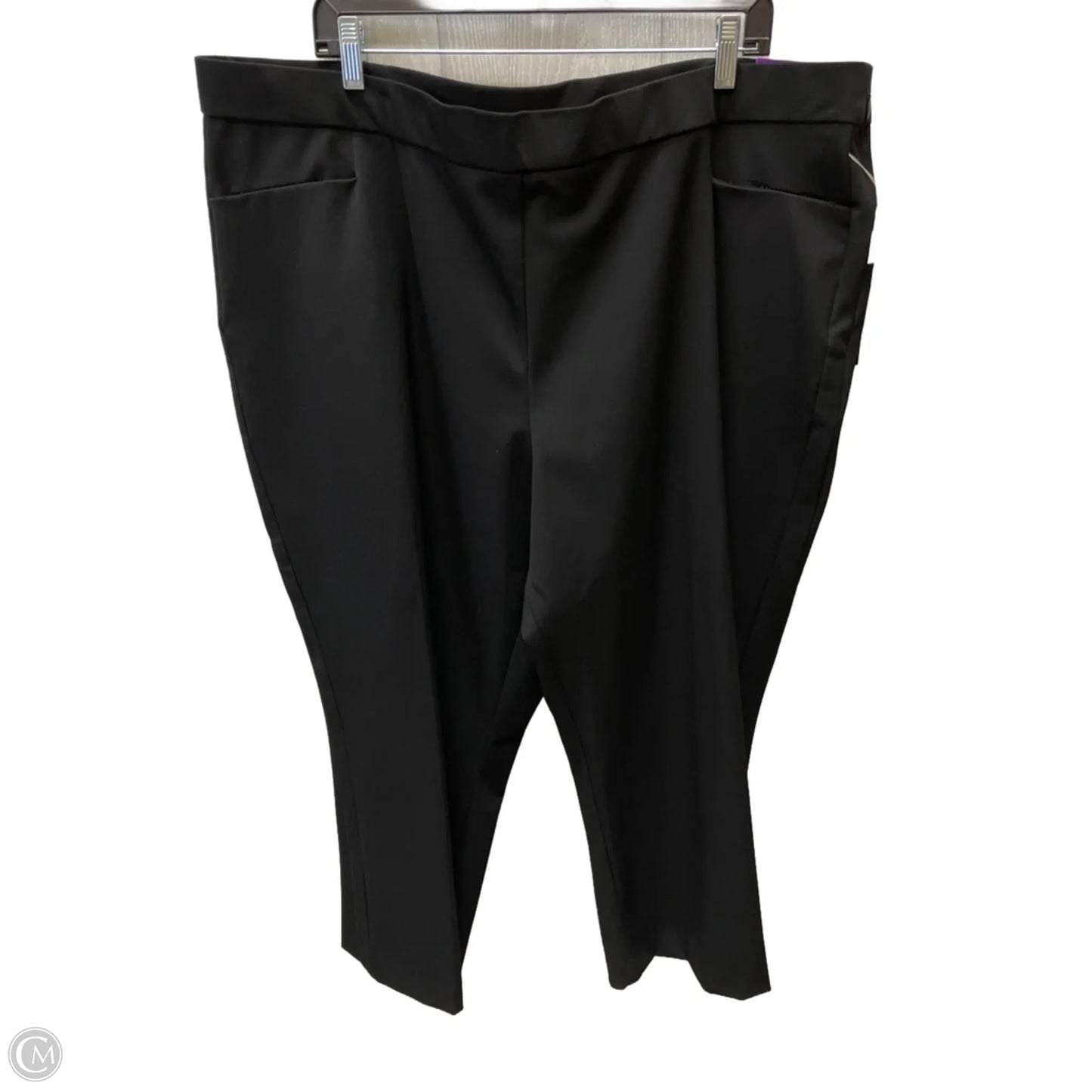 Pants Dress By Investments In Black, Size: 24