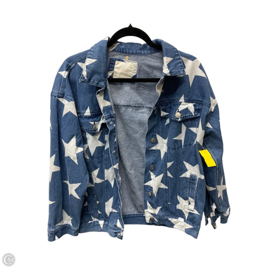 Jacket Denim By Altard State In Blue Denim, Size: Xs