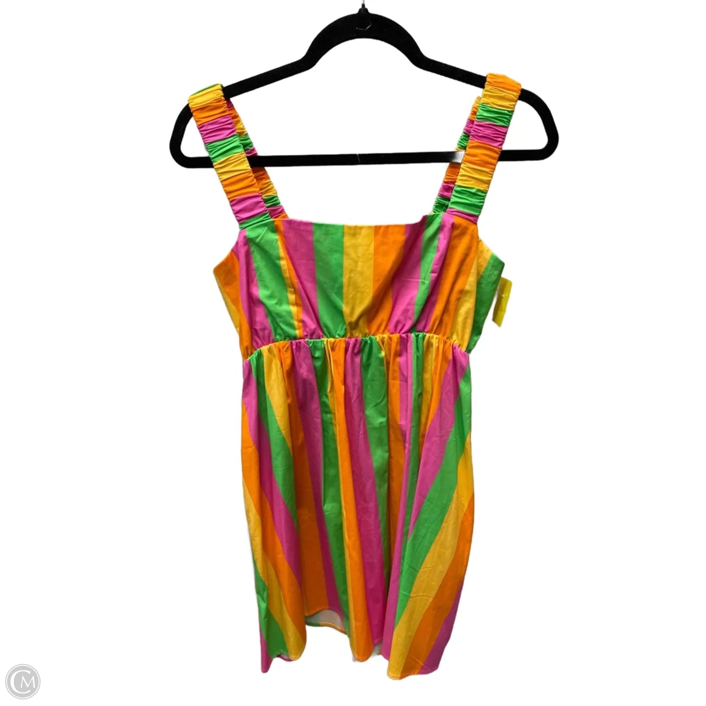 Dress Casual Short By Show Me Your Mumu In Striped Pattern, Size: M