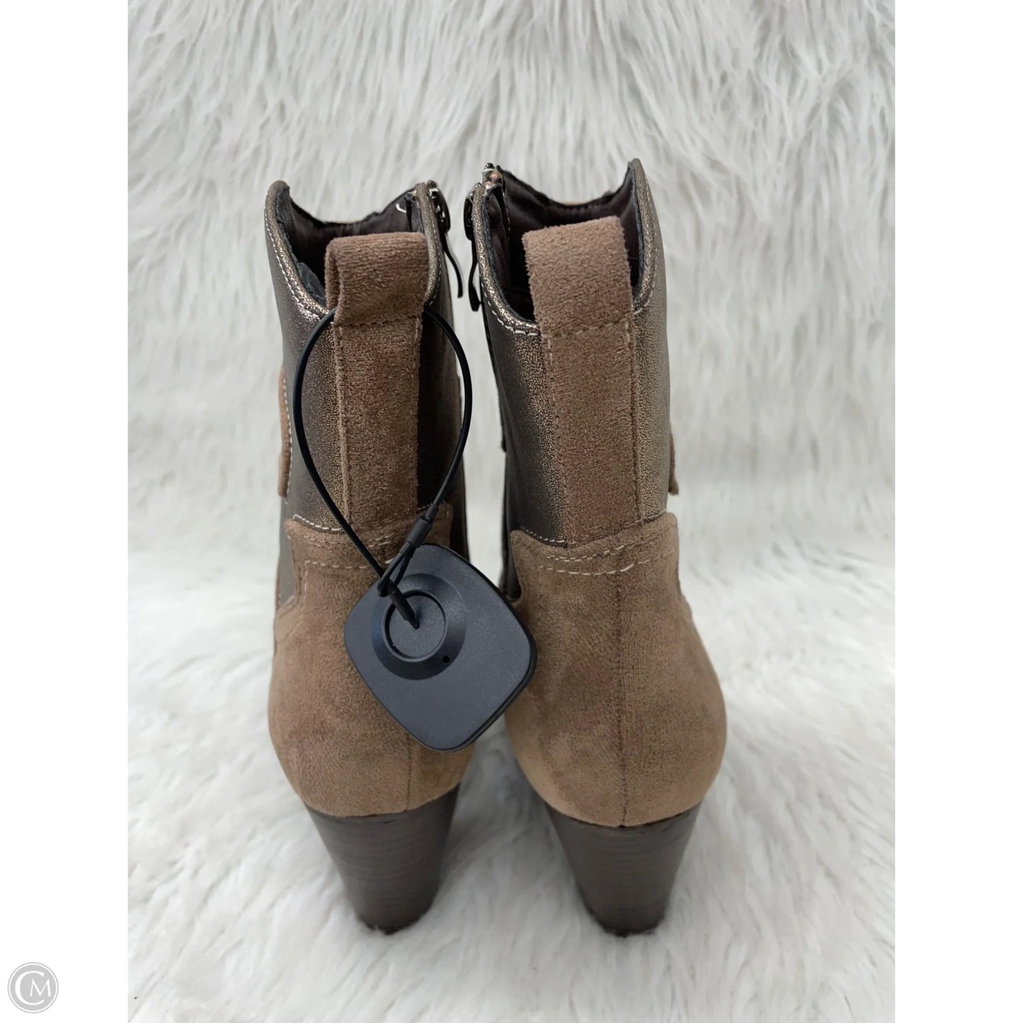 Boots Western By Corkys In Brown & Gold, Size: 9