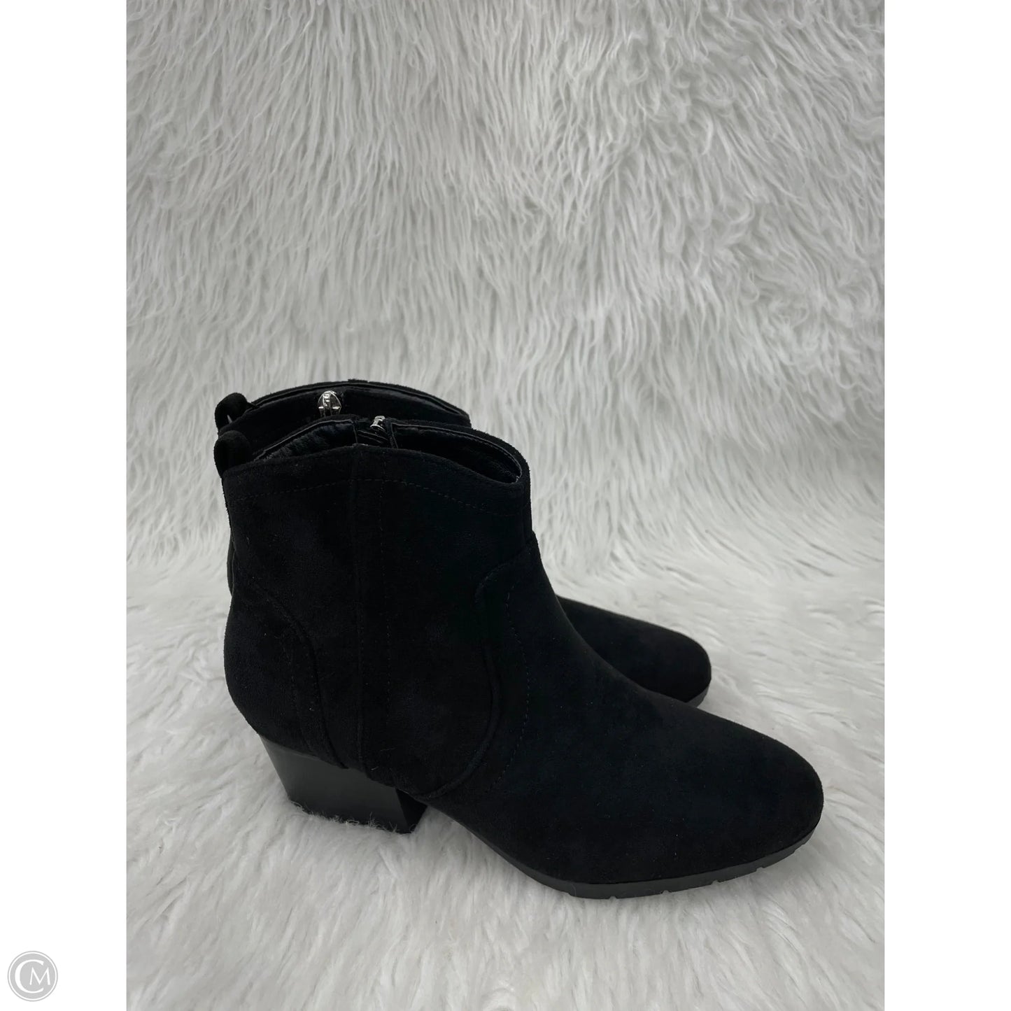 Boots Ankle Heels By Corkys In Black, Size: 7
