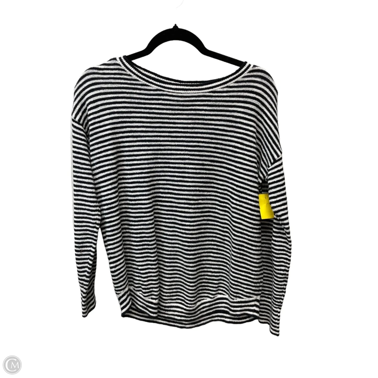 Sweater By Loft In Striped Pattern, Size: Xs