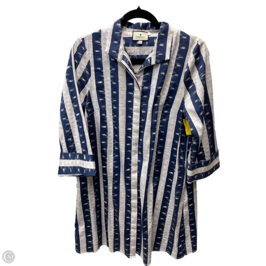 Dress Casual Short By Tuckernuck In Striped Pattern, Size: M