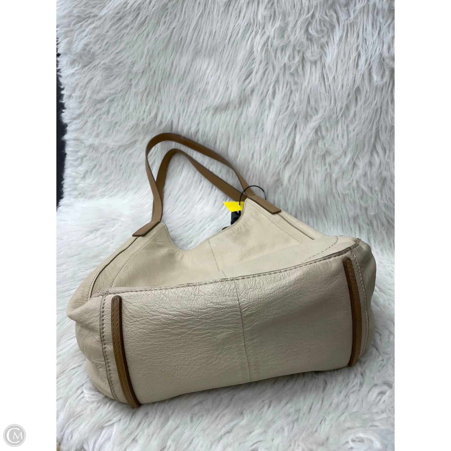 Handbag Leather By Lucky Brand, Size: Medium