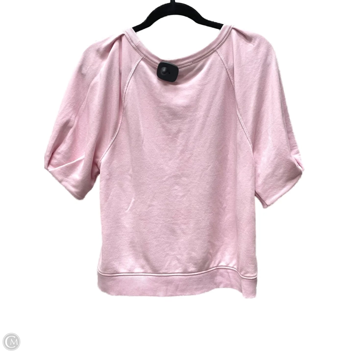 Top Short Sleeve By Loft In Pink, Size: S