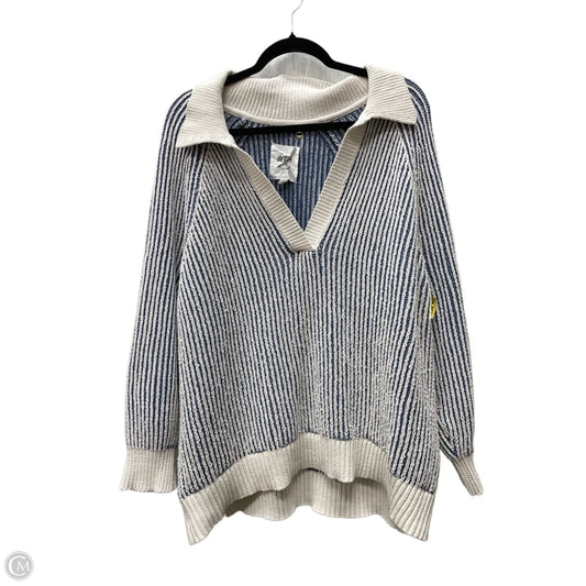 Sweater By Aerie In Striped Pattern, Size: L