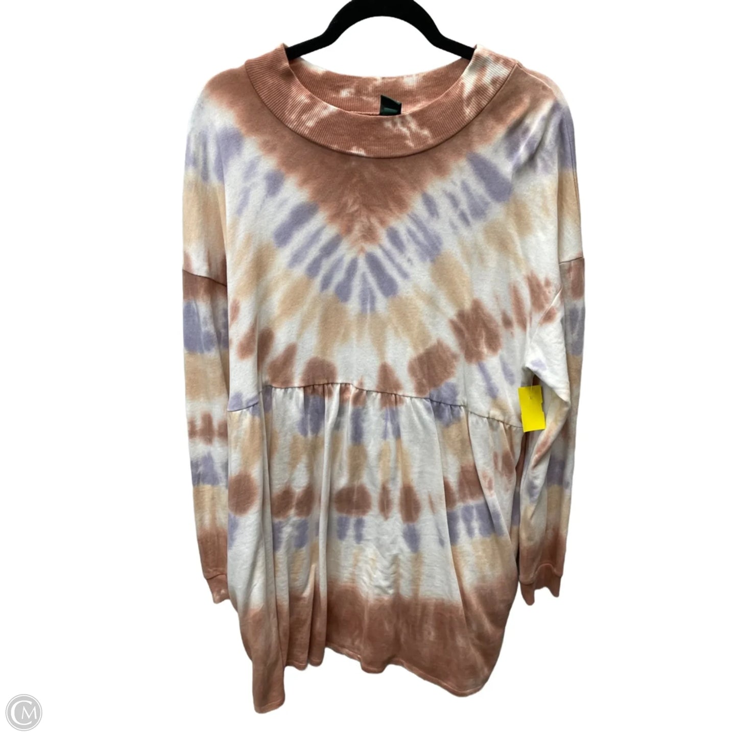 Dress Casual Short By Wild Fable In Tie Dye Print, Size: Xl