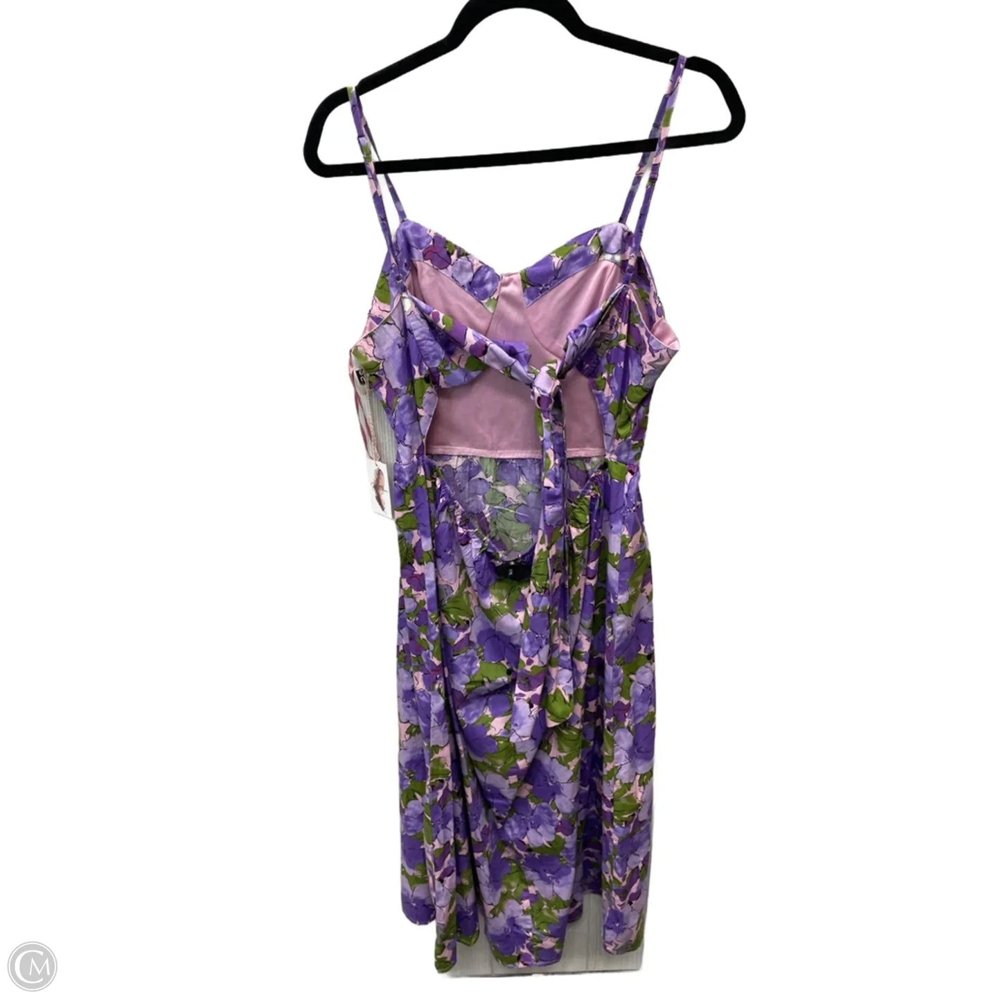 Dress Casual Short By Jessica Simpson In Floral Print, Size: L