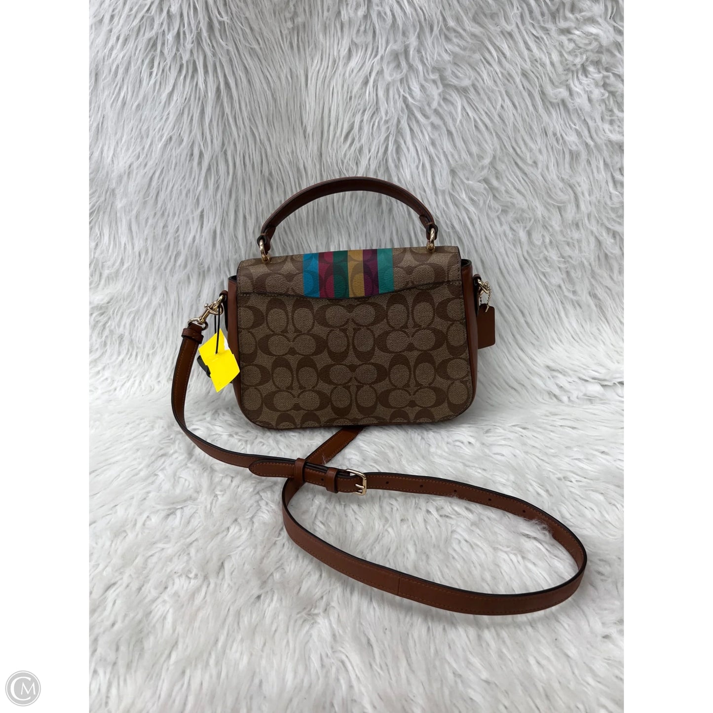 Handbag Designer By Coach, Size: Small