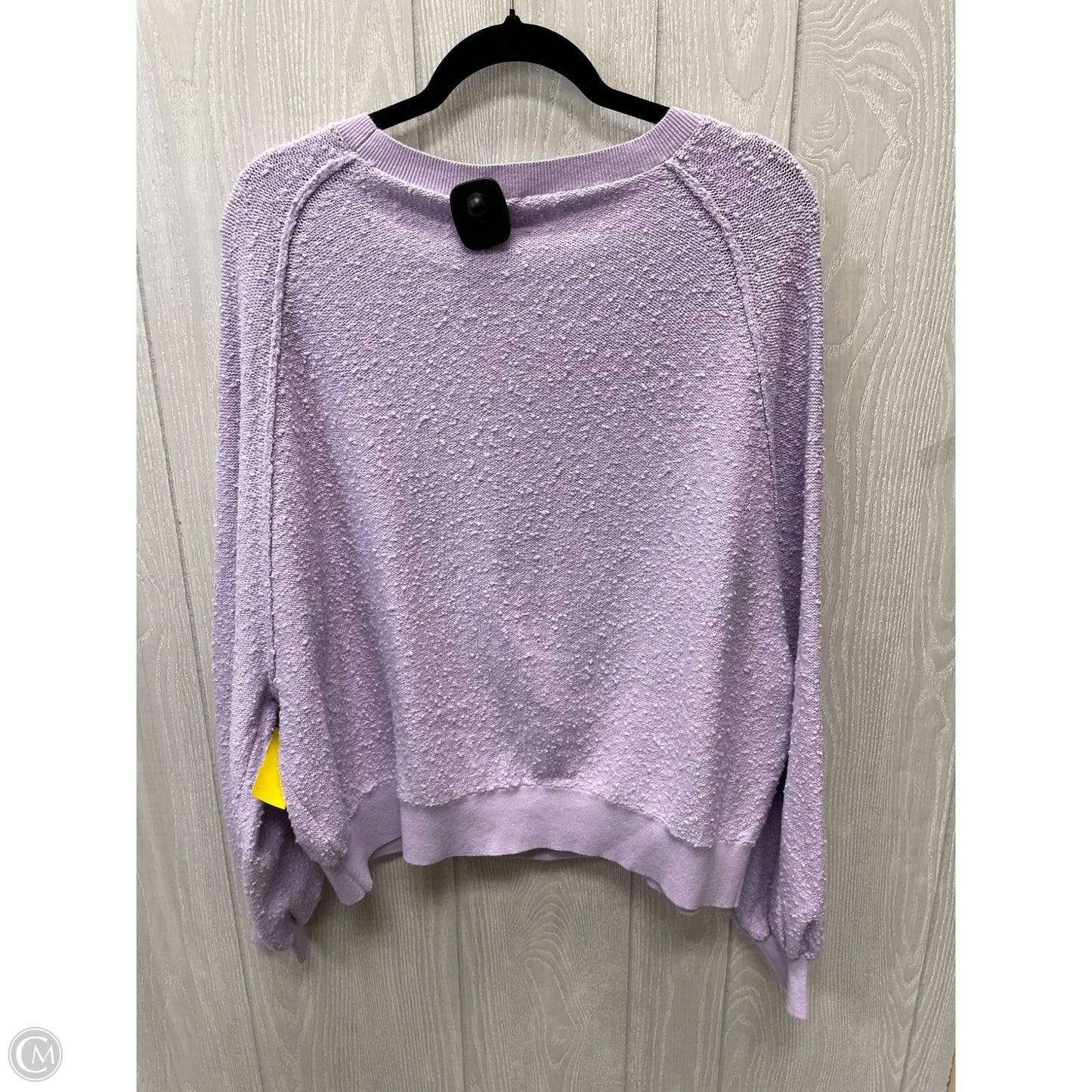 Top Long Sleeve By Free People In Purple, Size: M