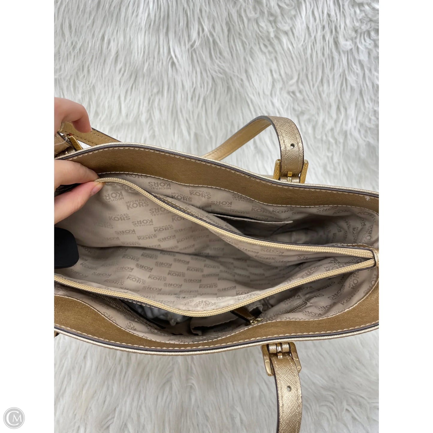 Handbag Designer By Michael Kors, Size: Large